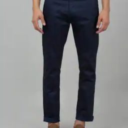 Men Checked Straight Fit Flat-Front Chinos-image-59