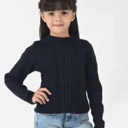 Turtle-Neck Pullover with Ribbed Hems-picture-40