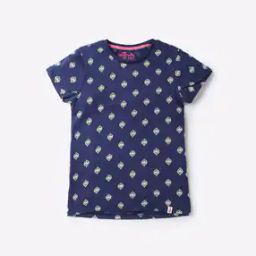Printed Round-Neck T-shirt-image-60