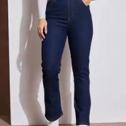 Women Bootcut Jeans with Insert Pockets-image-72