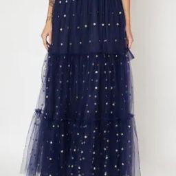 Women Embellished A-Line Skirt-image-15