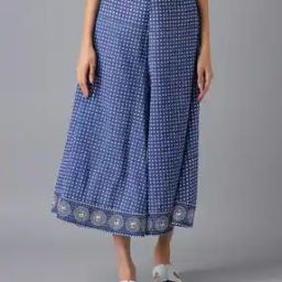 Printed Culottes with Elasticated Waist-picture-33