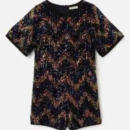 Girls Embellished Regular Fit Playsuit-image-71