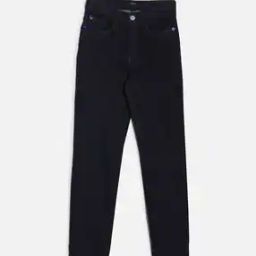 Boy Washed Jeans with Insert Pockets-image-12