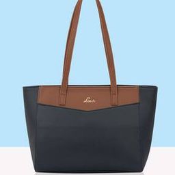 Women Colourblock Tote Bag with Double Straps-image-67
