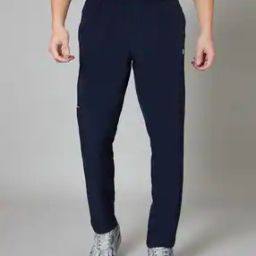 Men Straight Track Pants with Insert Pockets-image-37