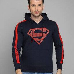 Superhero Printed Crew-Neck Sweatshirt-image-6