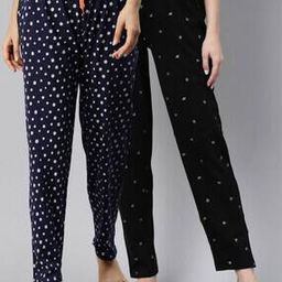 Pack of 2 Printed Pyjamas with Drawstring Waist-image-74
