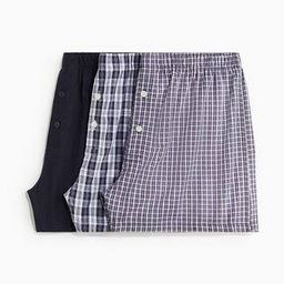 Men Checks Boxers Pack Of 3-50