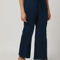 Pointelle-Knit Pants with Insert Pocket-image-56
