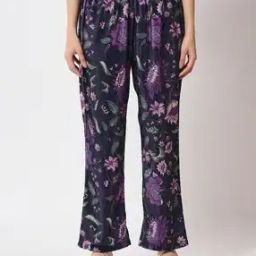 Floral Print Pants with Elasticated Waistdand-picture-25