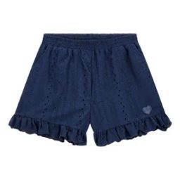 Schiffli Embroidered Regular Fit Shorts-picture-50