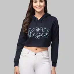 orchid blues Typographic Print Hooded Sweatshirt-picture-30