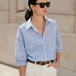 Women Striped Regular Fit Shirt -27