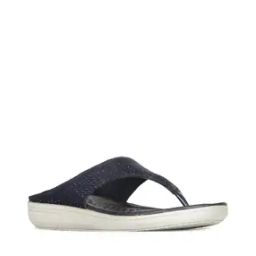 Women Embroidered Regular Fit Slip-On Sandals with Flat Heels-image-13