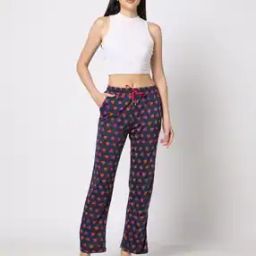 Women Printed Relaxed Fit Pyjamas-image-14