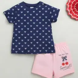 Boys Printed Shorts & Top Set-picture-45