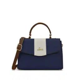 Women Colourblock Satchel Bag-image-78