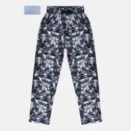 Abstract Print Track Pant with Mask-image-6