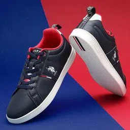 u.s. polo assn. Men Logo Print Lace-Up Sneakers-picture-27