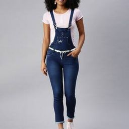 Dungaree with Adjustable Shoulder Straps-picture-8