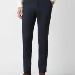 Men Slim Fit Flat-Front Trousers-image-23