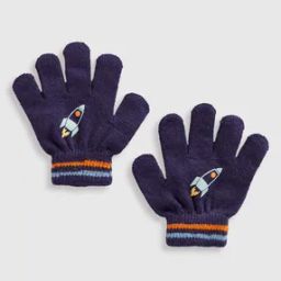 Boys Rocked Print Gloves-picture-25