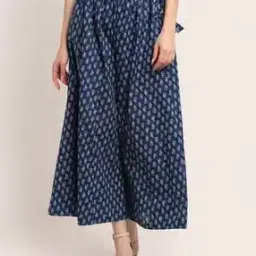 Printed Flared Palazzo-image-12