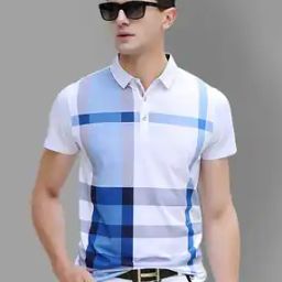 Men Colourblock Regular Fit Polo T-Shirt-image-36