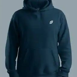 Men Regular Fit Hoodie with Kangaroo Pockets-image-70