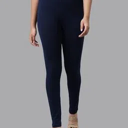 Ankle-Length Leggings with Elasticated Waist-image-52
