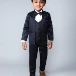Boys Self-design Suit Set-image-45