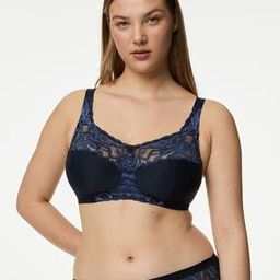 Women Wild Blooms Non-Wired Total Support Bra-image-63