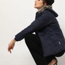 Zip-Front Jacket with Detachable Hood-image-34