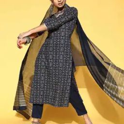 Women Stripes Dupatta-picture-23