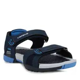 Strappy Sandals with Velcro Fastening-picture-17