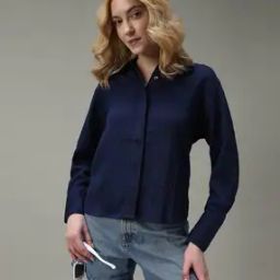 Women Regular Fit Full Length Shirt-image-18