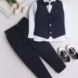 Boys Regular Fit Suit Set-picture-33