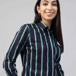 Women Striped Regular Fit Shirt-26