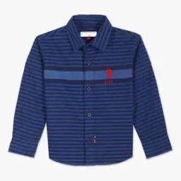 Boys Striped Regular Fit Shirt-image-62