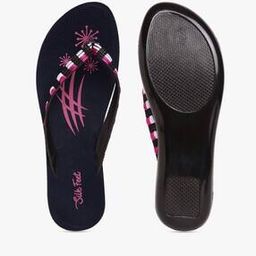 Thong-Strap Flip-Flops with Printed Footbed-image-32