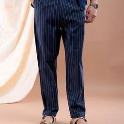 Men Street Striped Tapered Relaxed Fit Chinos-picture-22