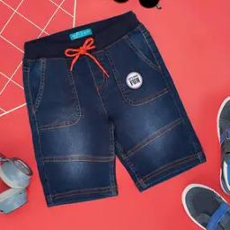 Boys Regular Fit Flat Front Shorts-picture-3
