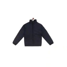 Quilted Jacket with Zip Closure-image-89