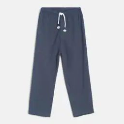 Straight Track Pants with Drawstring Waist-1