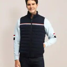 Men Quilted Regular Fit Gillet-image-96