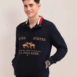 us polo assn. Men Brand Print Regular Fit Sweatshirt-picture-5