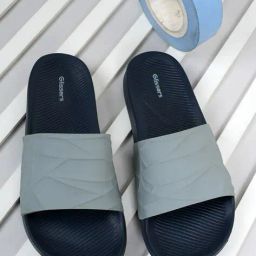 glissers Men Colourblock Open-Toe Slip-On Slides image 1