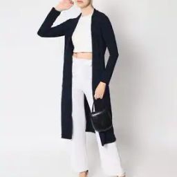 Front Open Long Shrug-2