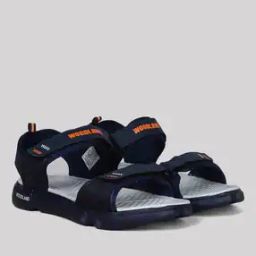 woodland Men Slip-On Sandals with Velcro Closure-picture-21